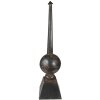 Clayre & Eef 5Y1111 Adorno decorativo 16x16x65 cm Negro