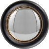 Clayre & Eef 62S282S Espejo Ø 18x2 cm Negro - Dorado
