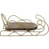 Clayre & Eef 64966 Decoración Trineo 26x13x12 cm Marrón