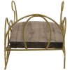 Clayre & Eef 64966 Decoración Trineo 26x13x12 cm Marrón