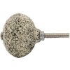 Clayre & Eef 65057 Pomo Ø 4x3 cm Negro