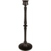 Clayre & Eef 65081 Candelero Ø 10x33 cm Negro