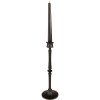 Clayre & Eef 65081 Candelero Ø 10x33 cm Negro