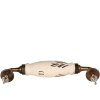 Clayre & Eef 65167B Mango 17x5x3 cm Blanco - Dorado