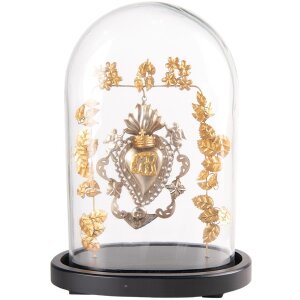 Clayre & Eef 65174 Jarra de cristal con...