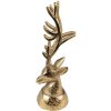 Clayre & Eef 6AL0063 Decoración Estatua Reno 8x7x20 cm Color Dorado