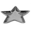 Clayre & Eef 6CE1462 Bol 16x16x2 cm Estrella decorativa color plata