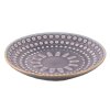 Clayre & Eef 6CE1470 Plato pequeño Ø 13x2 cm Plato de desayuno morado