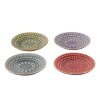 Clayre & Eef 6CE1470 Plato pequeño Ø 13x2 cm Plato de desayuno morado