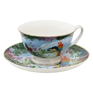 Clayre & Eef 6CE1475 Taza y Plato de Café...