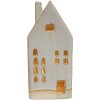 Clayre & Eef 6CE1504 Decoración Casa con LED 8x5x18 cm Beige