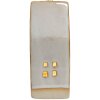 Clayre & Eef 6CE1506 Decoración Casa con LED 5x5x12 cm Beige