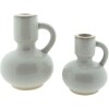 Clayre & Eef 6CE1517 Candelero Ø 9x10 cm Beige