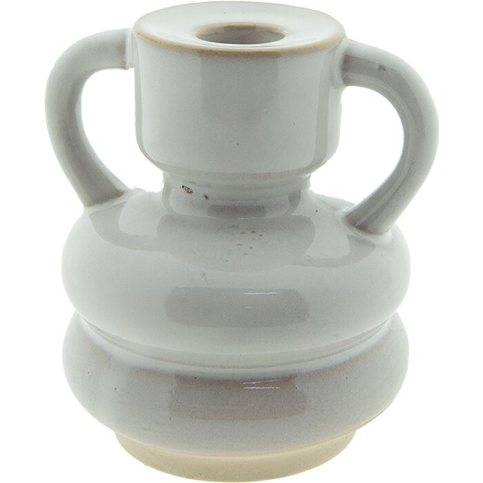 Clayre & Eef 6CE1520 Candelero Ø 11x11 cm Beige