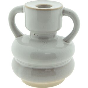 Clayre & Eef 6CE1520 Candelero Ø 11x11 cm Beige