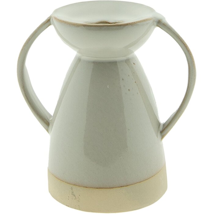 Clayre & Eef 6CE1523 Candelabro 9x7x9 cm Beige
