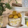 Clayre & Eef 6CE1533M Maceta decorativa Ø 16x9 cm Amarillo