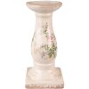 Clayre & Eef 6CE1539M Candelero Ø 12x24 cm Rosa - Beige
