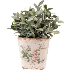 Clayre & Eef 6CE1540S Maceta decorativa 13x13x12 cm...