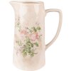 Clayre & Eef 6CE1543L Maceta decorativa 21x15x25 cm Rosa - Beige