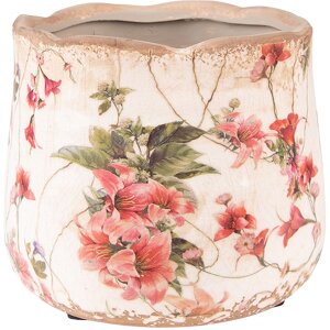 Clayre & Eef 6CE1549S Maceta decorativa Ø...