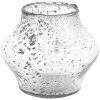 Clayre & Eef 6GL3623 Portacandelitas Ø 15x13 cm Portavelas de cristal