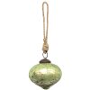 Clayre & Eef 6GL3662 Bola de Navidad Ø 7x7 cm Bola de Navidad Verde
