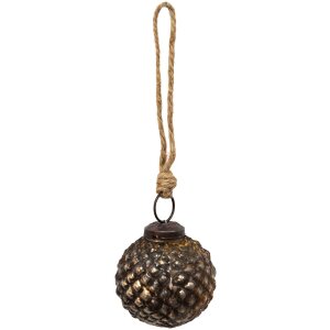 Clayre & Eef 6GL3697 Adornos de Navidad Ø 5x5...