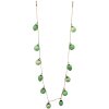 Clayre & Eef 6GL3705 Guirnalda Decorativa Bolas de Navidad 190x5x8 cm Verde