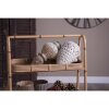 Clayre & Eef 6GL3773 Adornos de Navidad Ø 12x25 cm Marrón - Blanco Adornos de Navidad XL