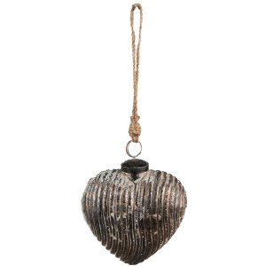 Clayre & Eef 6GL3849 Adorno de Navidad 7x4x8 cm...