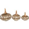 Clayre & Eef 6GL3872 Decoración Calabaza Ø 13x15 cm Marrón - Verde