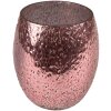 Clayre & Eef 6GL3880 Portacandelitas Ø 8x9 cm Rosa Portavelas