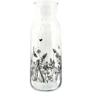 Clayre & Eef 6GL4079 Jarra Ø 9x25 cm - 1000 ml