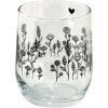Clayre & Eef 6GL4080 Vaso Ø 8x9 cm - 300 ml