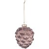 Clayre & Eef 6GL4121 Adornos para el árbol de Navidad Ø 8x10 cm (Juego de 6) Rosa