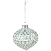 Clayre & Eef 6GL4128 Bola de Árbol de Navidad Ø 10x10 cm (Juego de 2) Verde