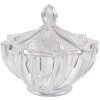 Clayre & Eef 6GL4187 Bol con Tapa Ø 12x12 cm