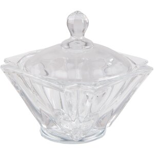 Clayre & Eef 6GL4189 Bol con Tapa Ø 11x11 cm