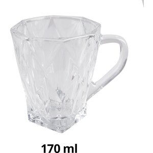 Clayre & Eef 6GL4199 Taza 10x9x8 cm - 170 ml