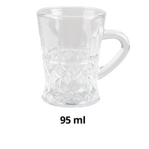 Clayre & Eef 6GL4200 Taza 6x8x8 cm - 95 ml