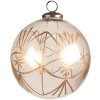 Clayre & Eef 6GL4213 Bola de Navidad Ø 15x15 cm Bola de Navidad