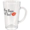 Clayre & Eef 6GL4251 Taza 11x8x13 cm - 300 ml Negra