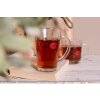 Clayre & Eef 6GL4251 Taza 11x8x13 cm - 300 ml Negra