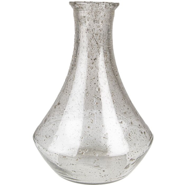 Clayre & Eef 6GL4268 Jarrón Ø 22x30 cm Gris