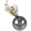 Clayre & Eef 6GL4293 Jarrón Ø 13x13 cm Gris