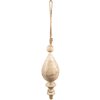 Clayre & Eef 6H2242 Adorno Decoración Ø 7x23 cm Blanco
