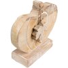 Clayre & Eef 6H2244 Decoración Calabaza 29x6x22 cm Marrón - Blanco