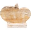 Clayre & Eef 6H2244 Decoración Calabaza 29x6x22 cm Marrón - Blanco