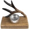 Clayre & Eef 6H2251 Portacandelitas 13x7x12 cm Marrón Portavelas
